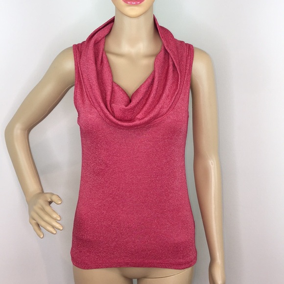 Michael Stars Tops - Michael Stars Cowl Neck Red Blouse Michael Stars Tops - Michael Stars Cowl Neck Red Blouse